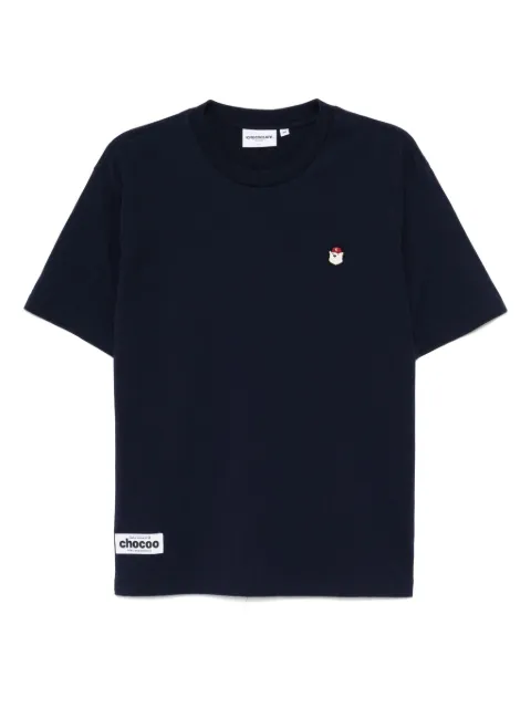 CHOCOOLATE logo-patch T-shirt Blue TEC1090XU4