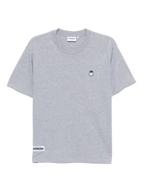CHOCOOLATE logo-patch T-shirt Grey TEC1090XU4