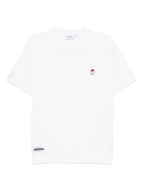 CHOCOOLATE logo-patch T-shirt White TEC1090XU4