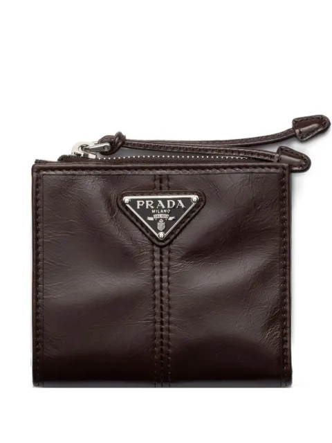 Prada small leather wallet Brown 2ML0492CX7