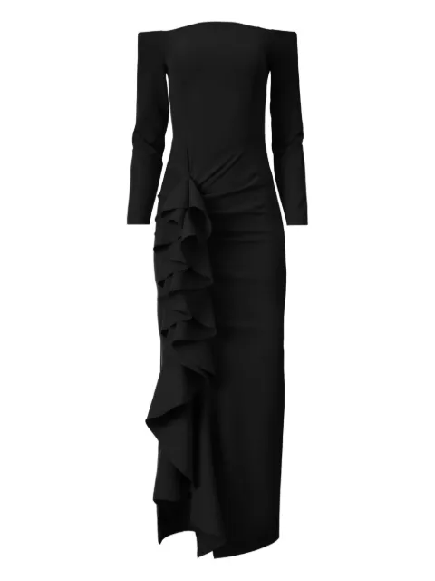 MOOS STUDIO off-shoulder dress Black MOOS228
