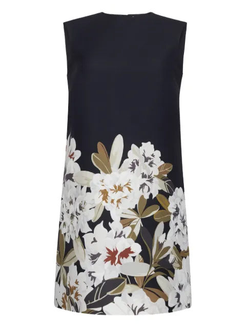 Adam Lippes Ani printed mini dress Black P25750PW