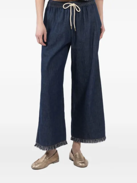 ZIMMERMANN Rhiannon frayed-hem jeans Blue 2802PSS251