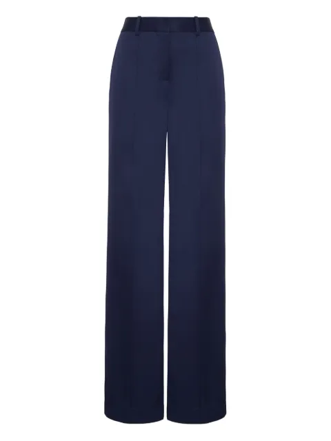 Adam Lippes wool trousers Blue P25507TW