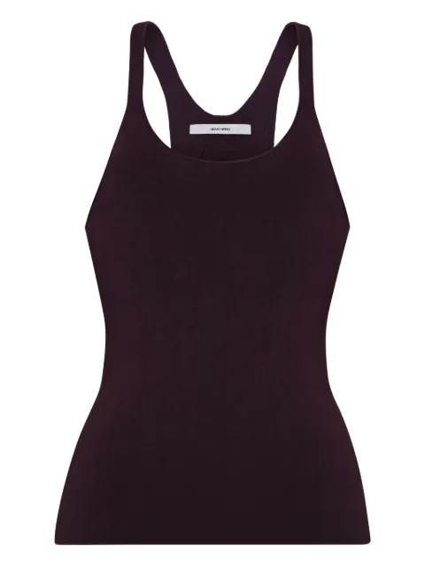 Adam Lippes Lumii tank top Brown P25601VI