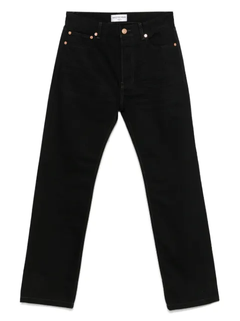 Balenciaga logo-patch jeans Black 657646TJW58