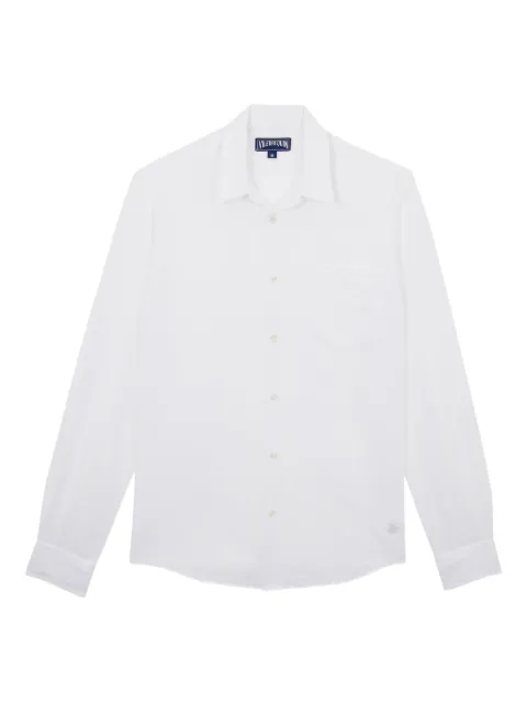 Vilebrequin patch-pocket shirt White CRSCV337