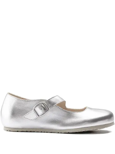 Birkenstock Tracy metallic ballet flats Silver 1019729