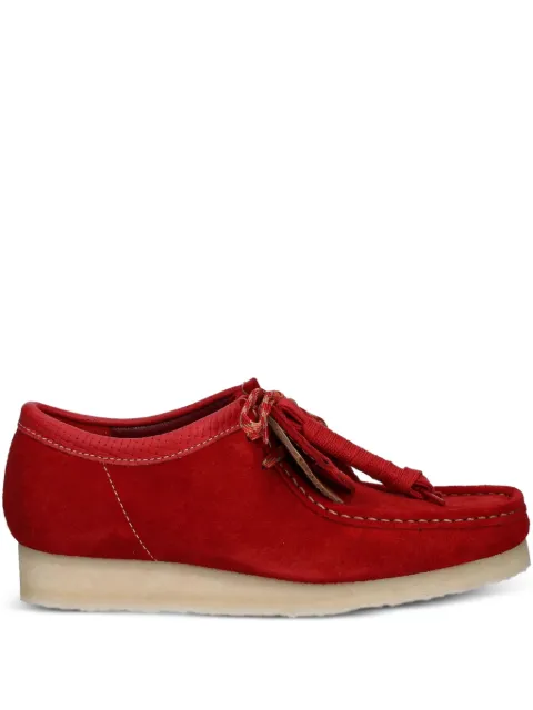 Clarks Originals fringed moccasin boots Red 26180195