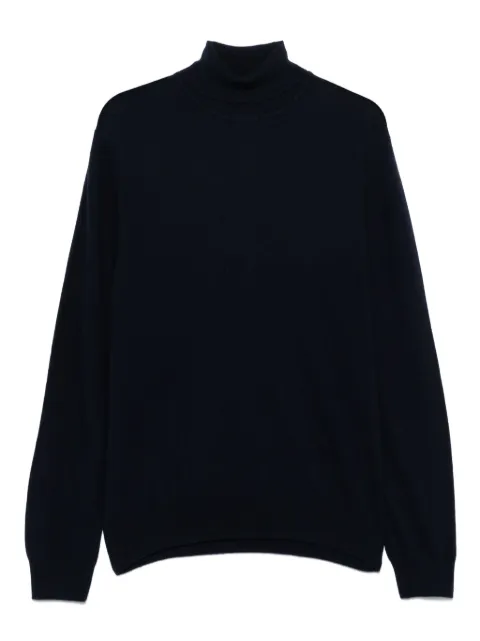 Hackett London roll-neck sweater Blue HM703248
