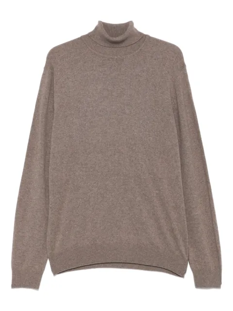 Hackett London roll-neck sweater Brown HM703248