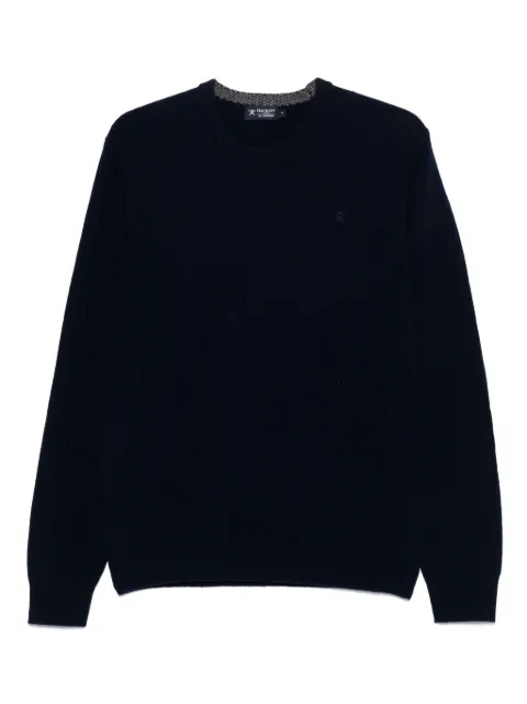Hackett London wool sweater Blue HM702827