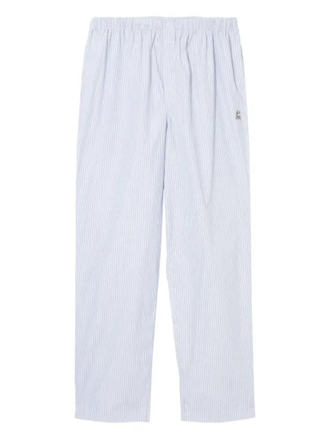 Undercover striped elasticated trousers Blue UCMTRS5512STMM
