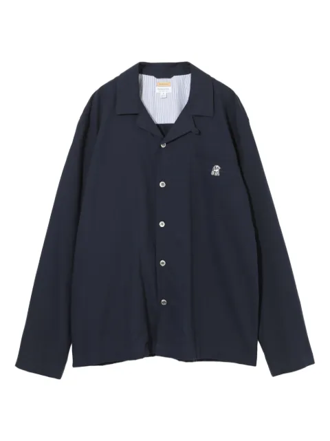 Undercover x Sunspel cotton shirt Blue UCMPJS5509BUAA9L