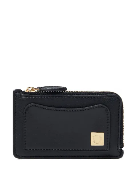Stella McCartney logo-plaque cardholder Black 7P0082WP0533