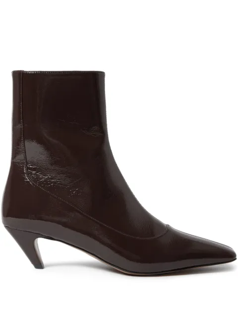 Stella McCartney Spur heeled ankle boots Brown 810562AP0AN0