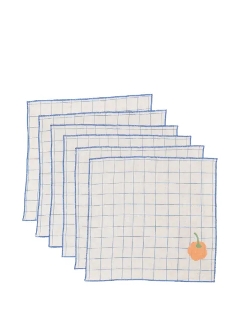 Bambah Friendsgiving napkins (set of six) Neutrals BMBH004