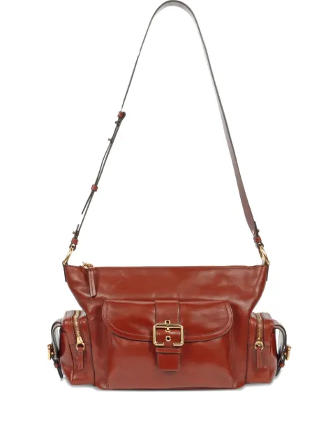 Chloé Camera leather crossbody bag Brown CHC24AS533N83