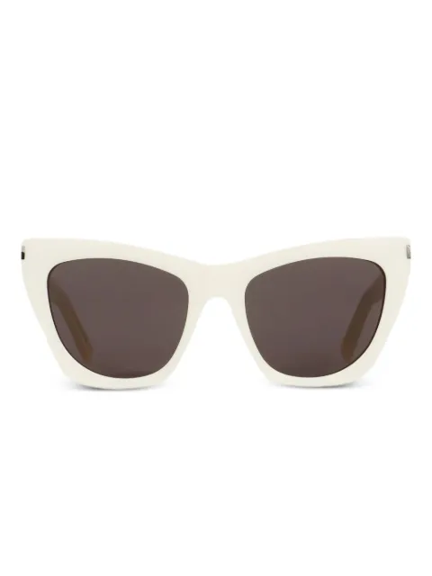Saint Laurent Eyewear SL 214 KATE cat-eye frame sunglasses White 508654Y9956