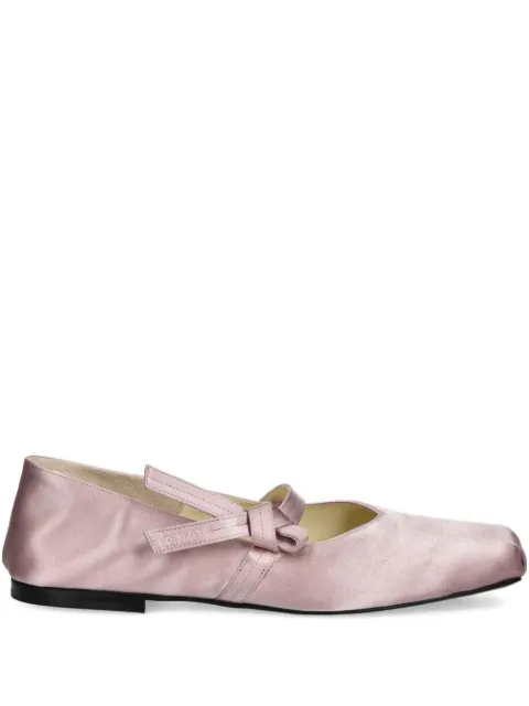 Kenzo leather ballet flats Pink FF52BA125F51