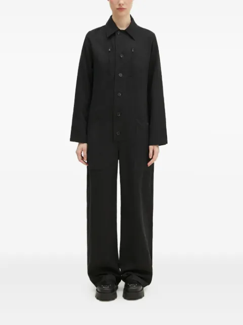 Y-3 long sleeve jumpsuit Black JD3515
