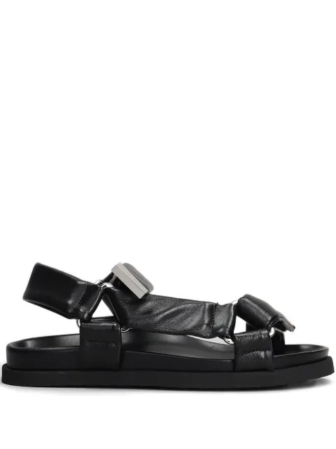 The Attico Salinas flatform sandals Black 250WSH00861LBT001AA