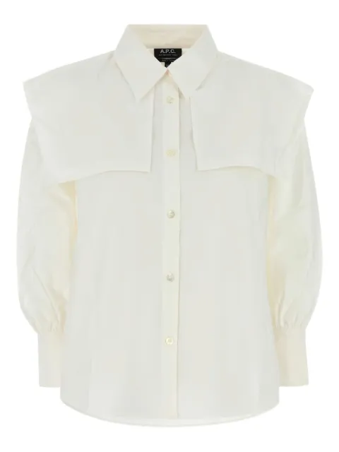 A.P.C. cotton shirt White COEVDF12626