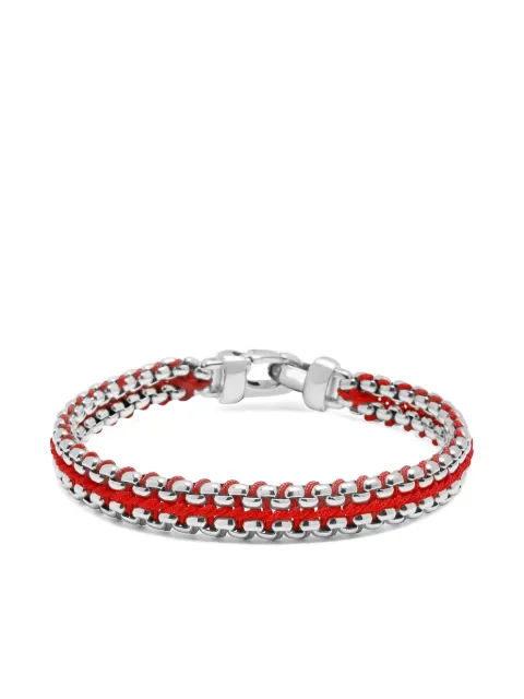 Nialaya Jewelry woven bracelet Silver MSP081