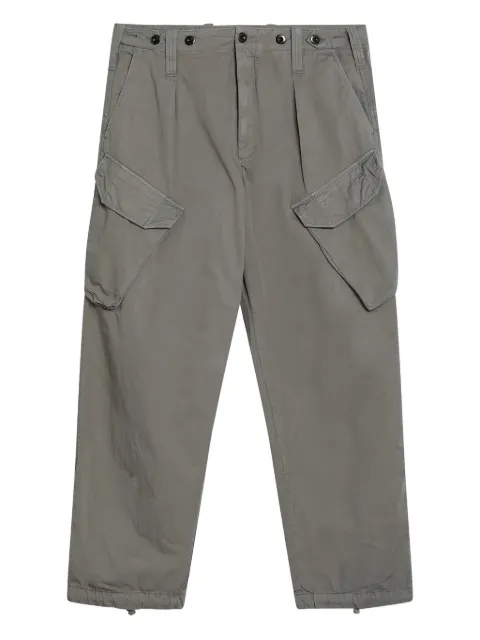 C.P. Company cotton gabardine trousers Green 18CMPA286A110340O
