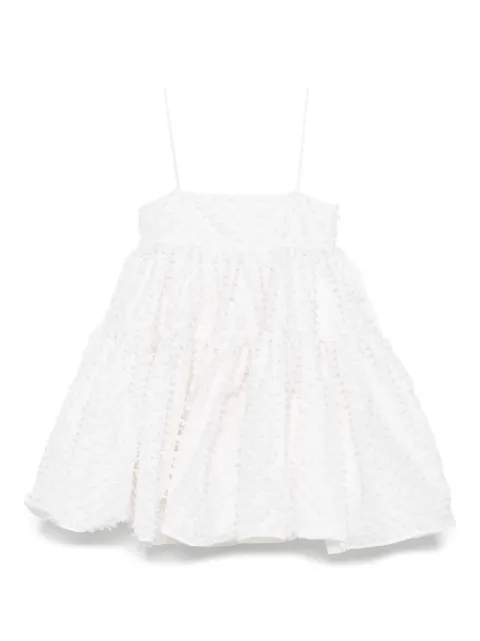 Cecilie Bahnsen Oberra mini dress White 225RTW10004