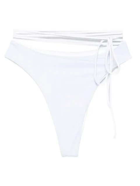 Roberta Einer x Kiss ‘n Thrill Sienna strap-detail bikini bottoms Blue RESS25B3