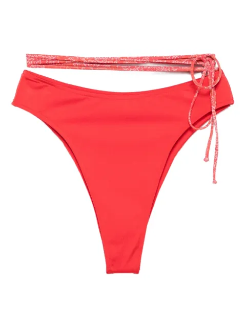 Roberta Einer x Kiss ‘n Thrill Sienna high-rise bikini bottoms Red RESS25B4
