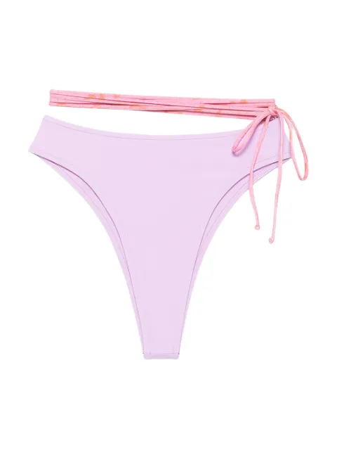 Roberta Einer x Kiss ‘n Thrill Sienna strap-detail bikini bottoms Purple RESS25B6