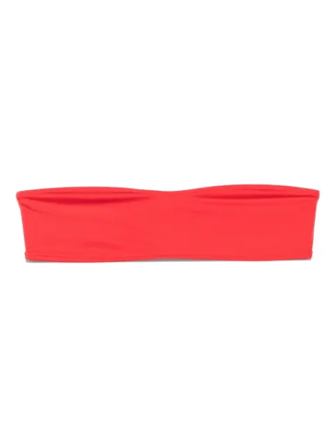 Roberta Einer x Kiss ‘n Thrill Ilera bandeau bikini top Red RESS25T4