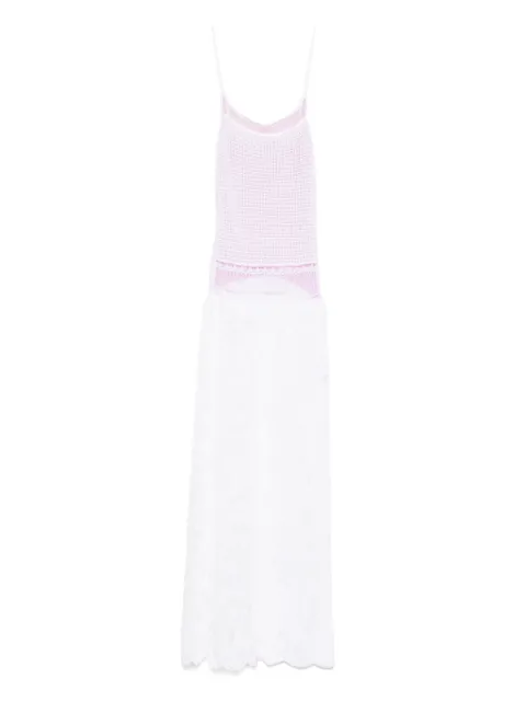 Roberta Einer Delicate maxi dress White RESS25K01MIDIB