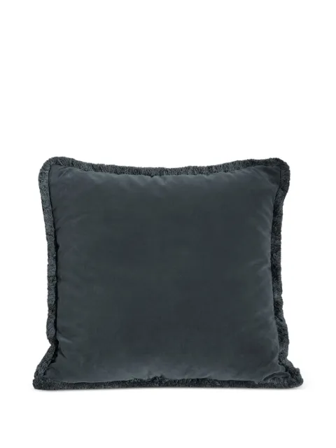 Soho Home Margeaux fringed square cushion (50cm x 50cm) Blue 74578712