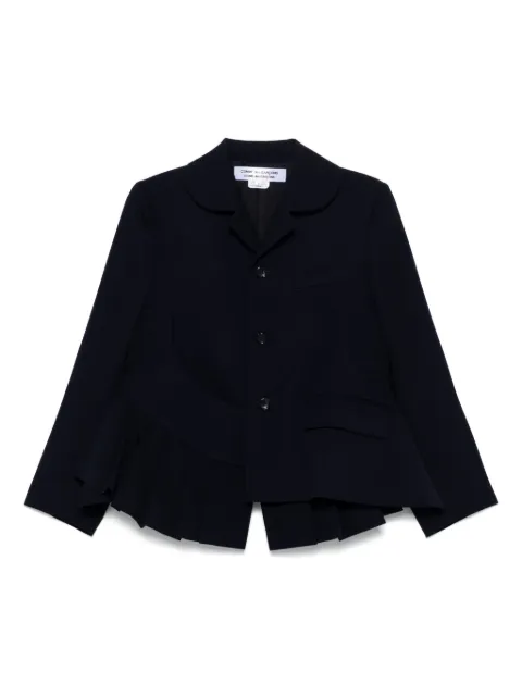 Comme Des Garçons Comme Des Garçons single-breasted blazer Blue ROH003051
