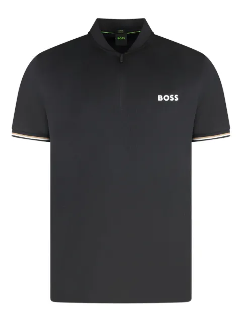 BOSS active slim-fit polo shirt Black 50539093