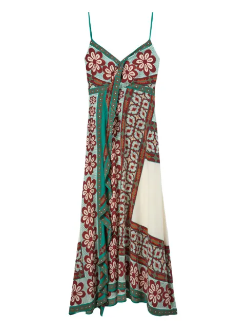 La DoubleJ Turn Around floral-print maxi dress Neutrals DRE0905CRE002PAG01OR04