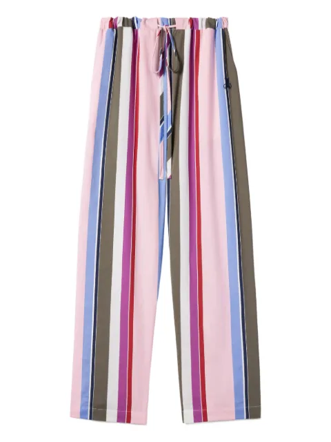 La DoubleJ stripe drawstring trousers Pink TRO0053COT078CLB22PI01