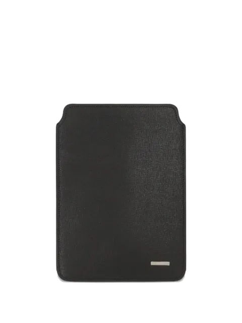 FENDI textured leather tablet case Black 7AR356HGJ
