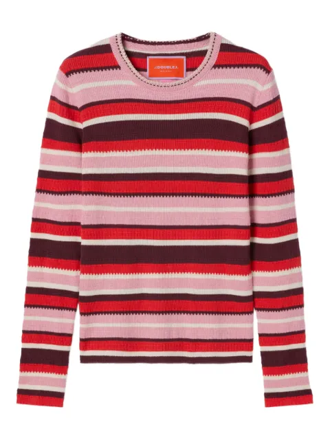 La DoubleJ Veneziana sweater Pink PUL0272KNI154VA377RE01