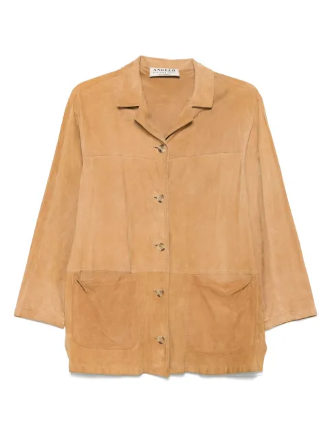 A.N.G.E.L.O. Vintage Cult 2000s pre-owned suede jacket Neutrals AN320TG