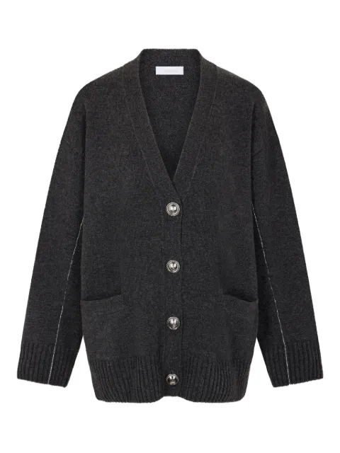 Rabanne buttoned-up cardigan Grey 25AMPU288ML0287