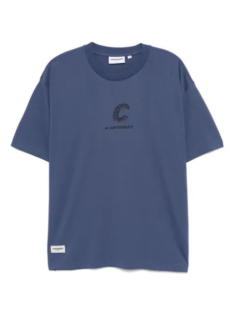 CHOCOOLATE logo-print T-shirt Blue TEC1083XU4