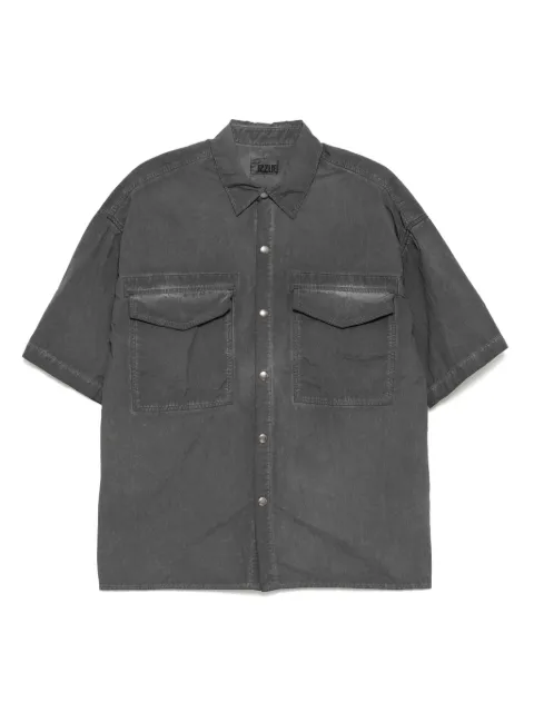izzue short-sleeved shirt Grey N8312U5