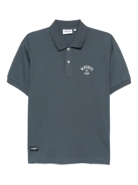 CHOCOOLATE logo-printed polo shirt Blue POC1085XU