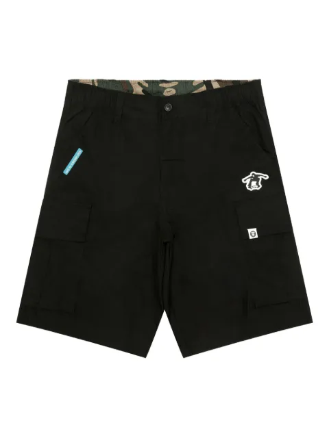 AAPE BY *A BATHING APE® cargo-pocket shorts Black ASPB695XXO