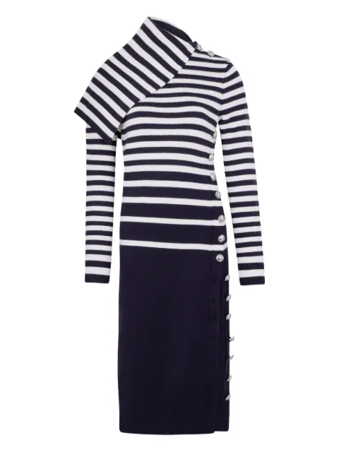 Rabanne wool midi dress Blue 25AMRO131ML0285
