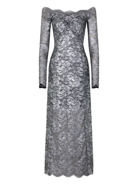 Rabanne laced maxi dress Silver 25AJRO065PA0244
